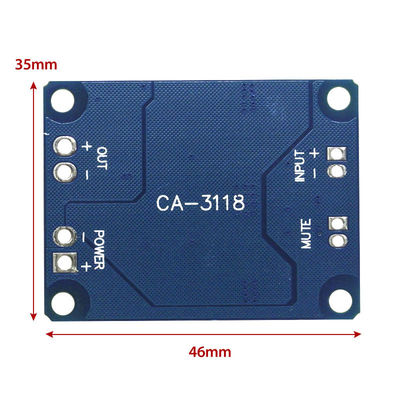 Papan Amplifier CA-3118 1*60W 8-24V TPA3118 PBTL Mono Kelas D Papan Audio Daya Digital