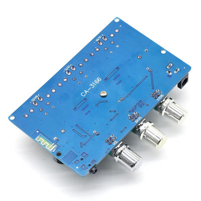 CA-3166B Papan Amplifier Daya Digital DC12-24V 50Wx2 + 100W dengan Modul Audio Bluetooth 5.0 Kelas D