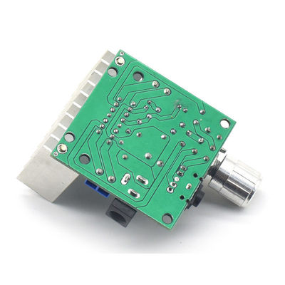 CA-7297 Modul Amplifier Digital Dual-Channel 15W + 15W Papan Amplifier Audio dengan Chip TDA7297 untuk Kit DIY DC 12-24V