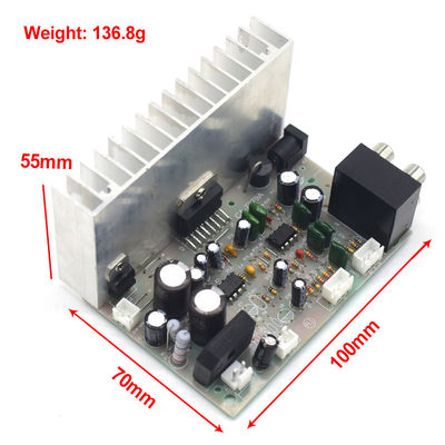 CA-7379A Digital Subwoofer Amplifier Board AC/DC 12V 2*38W TDA7379 Modul AMP