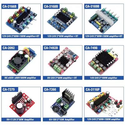 CA-2092 500W Kelas D Mono Channel Digital Amplifier Board Modul Amplifier Daya Tinggi