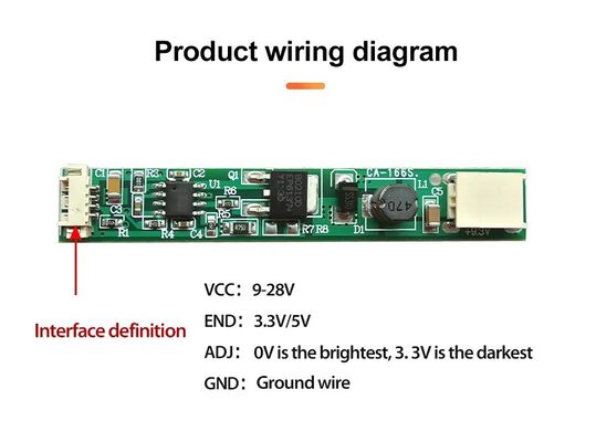 CA-166S IGBT Modul Universal LED Backlight Driver Board Laptop Tegangan Tinggi Konstan Output Modul