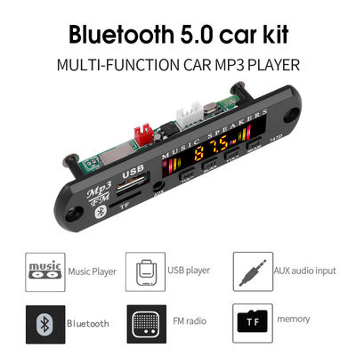CAR AMPLIFIER Modul Audio Bluetooth dengan layar berwarna dan penguat remote control