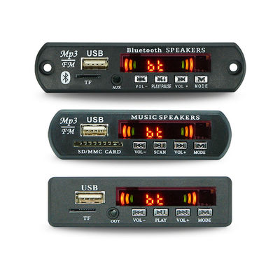 FM Radio MP3 Decoder Board dengan Lossless Audio FM Radio Function dan BT 5.0
