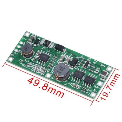 DC 5V 9V 12V Charging Step Up Booster Module untuk 18650 Lithium Battery UPS Voltage Converter Protection