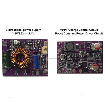 Modul Pengemudi Boost Type Mounting Standar untuk Pengontrol Panel Surya Baterai Litium 18V