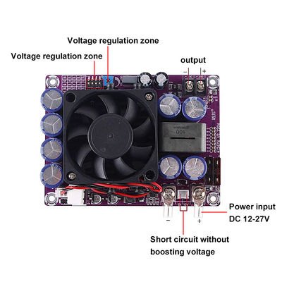 500W 25A Mobil Power Amplifier Power Supply Module DC-DC Step Up Boost Converter Boost Module