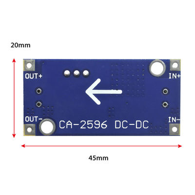 3.2-40V Input 1.5-35V Output Disesuaikan DC ke DC Step Down Power Supply Module LM2596