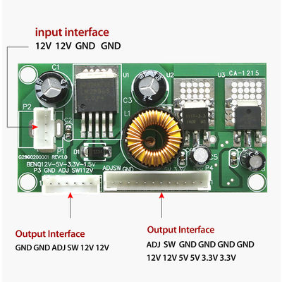 Creatall CA 1215 Alat Perbaikan LCD Langkah Turun DC-DC LED TV Voltage Switch Converter Board LED Power Supply