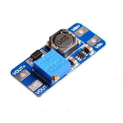 Jenis pemasangan MT3608 2A 2-24V DC-DC Boost Converter Board untuk catu daya yang disesuaikan
