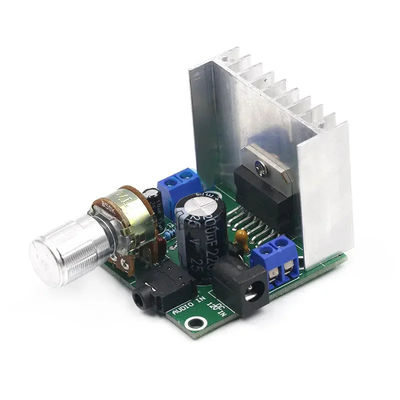 Modul Amplifier Digital 15W 15W Bagian Dua Saluran untuk Papan Amplifier Audio Kit DIY