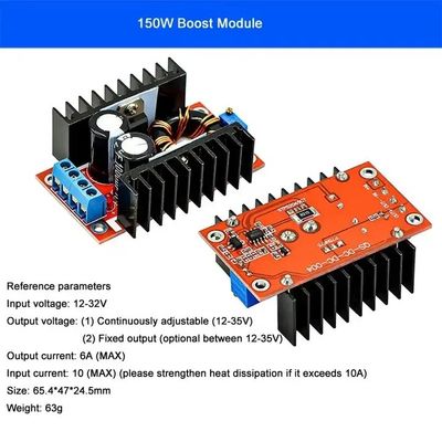 DC-DC 9A 300W Buck Converter 150W Boost Converter 5-40v ke 1.2-35v Power Module Step Down Converter