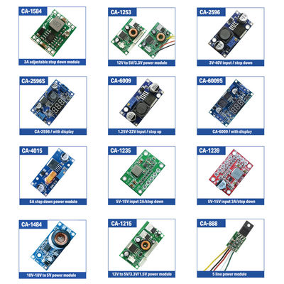 DC-DC Step Down Power Module LM2596S 4.0-40 hingga 1.3-37V untuk aplikasi industri