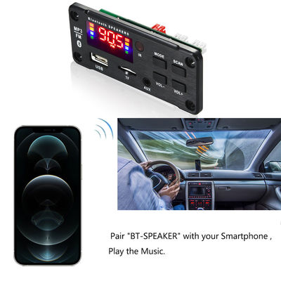 50W Bluetooth 5.0 Mobil Audio Amplifier Modul dengan USB TF FM Radio dan 5.0 Saluran