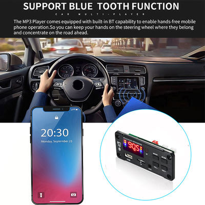 2*25W 50W Car Audio USB TF FM Radio Bluetooth MP3 Amplifier Modul dengan 5.0 Saluran