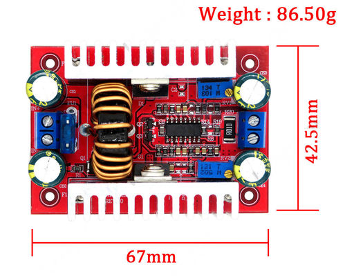 3-5V DC 400W 15A Step-up LED Driver Charger Power Supply Module untuk Peningkatan Tegangan