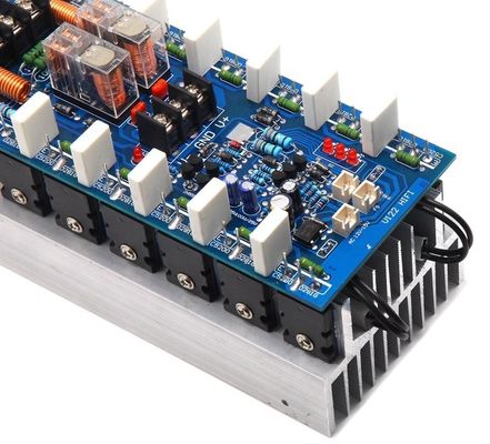 Papan Amplifier Profesional 2X1000W 24 Tabung 5200 1943 Modul Amplifier Panggung Daya Tinggi