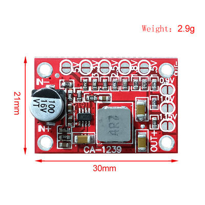 Modul Daya Step Down CA-1239 Konverter Buck Dapat Disesuaikan Input 5-15V Output 1.25V/1.5V/1.8V/2.5V/3.3V/5V