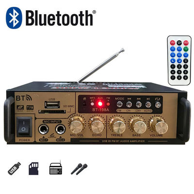 Home Audio Amplifier Mini 12V Lossless U Disk Radio dengan 2 Saluran 2.0 dan BT Board