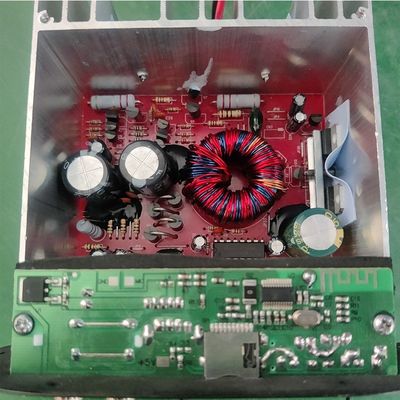 Aksesori Audio Papan Utama BT Kartu TF Tabung Subwoofer 50W Cetakan Pribadi Amplifier Mobil NO