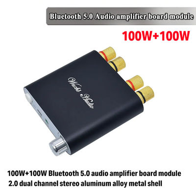 ZK-1002D 100W*2 BT 5.0 Wireless Mini Amplifier Board untuk Mobil Rumah TPA3116D2 5.0 AMP
