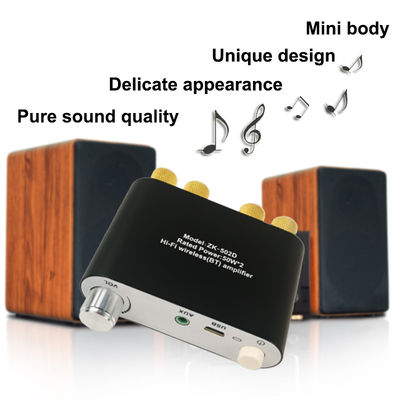 Modul Papan Amplifier Daya Audio 50W*2 BT 5.0 2.0 Amplifier Penerima Stereo Saluran Ganda