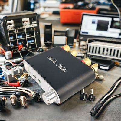 Modul Papan Amplifier Daya Audio 50W*2 BT 5.0 2.0 Amplifier Penerima Stereo Saluran Ganda