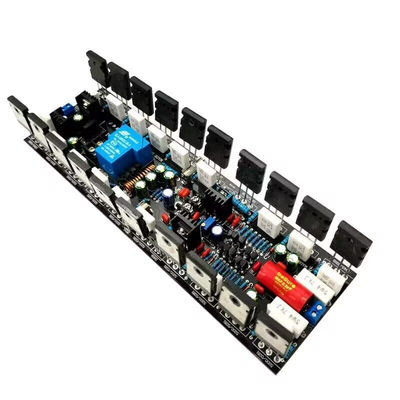Papan Amplifier Mono 1000W dengan Tabung Toshiba A1943/C5200 dan Catu Daya DC ±20V-90V untuk Amplifikasi Panggung Belakang