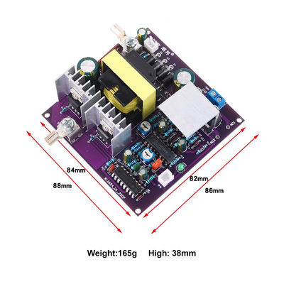 Jenis pemasangan standar 300W Boost Converter 12V ke 220VAC 50Hz DC-AC Step-up Inverter