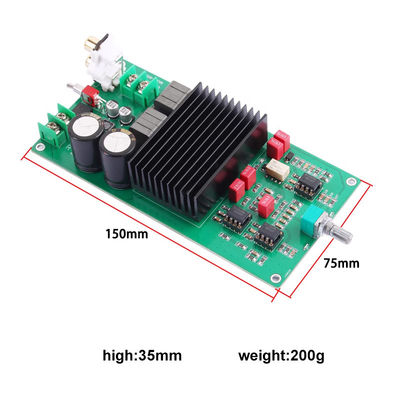 Daya 600W Mono HIFI Digital Amplifier Board untuk penerima 2.0 Channel Professional