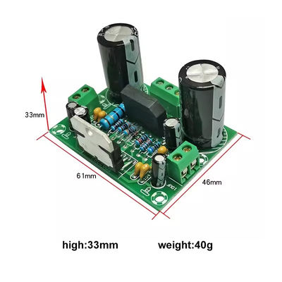 100W Mono Amplifier Board TDA7293 Dual AC12-32V Ultra-Wide Power Supply untuk 2 Saluran 2.0