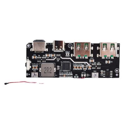 22.5W QC4.0 PD3.0 5 Port Dual USB Mobile Power Bank Circuit Board Perlindungan Motherboard