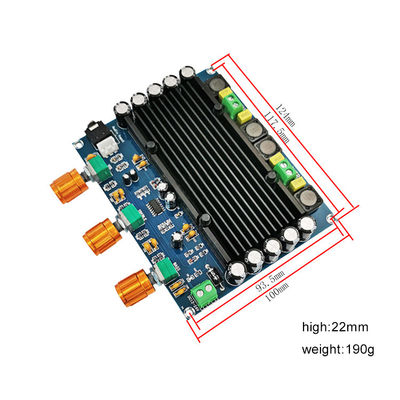 2 Saluran Amplifier Profesional TPA3116D2 2*150W Digital Audio Board untuk Amplifier