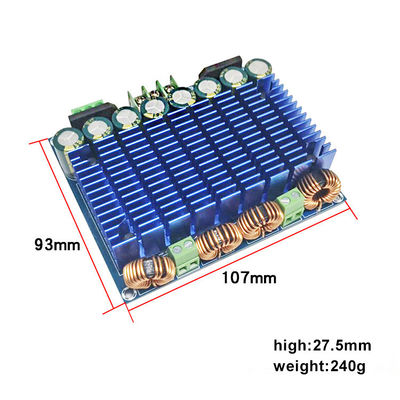 2.0 Saluran Private Mold XH-M252 TDA8954TH Dual Chip 420W*2 Kelas-D Digital Audio Amplifier Board
