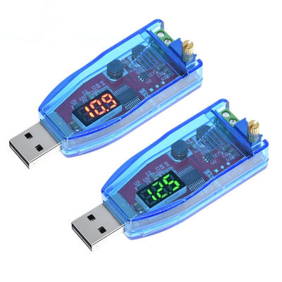 Potensiometer yang dapat disesuaikan USB Step Up/Down Converter untuk LED DC-DC 5V ke DC 1-24V Power