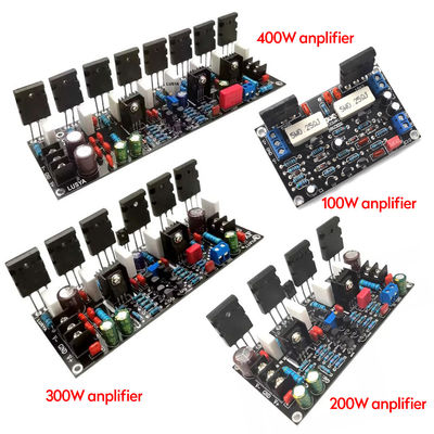 800W Power Mono Amplifier Board dengan Transistor Toshiba dan Range Power Supply yang luas untuk Amplifikasi Rear Stage Profesional