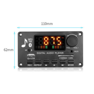 High Power 2x40W BLUETOOTH Module Car Amplifier Motherboard dengan Dukungan Format Audio APE dan Umur Baterai 20+ Jam