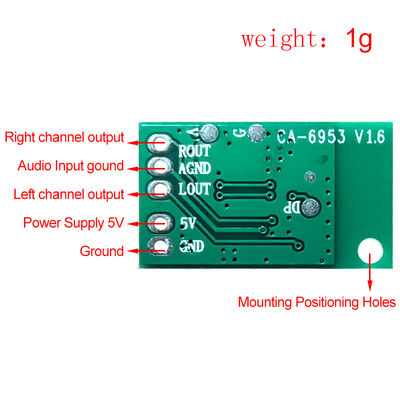 Pure BT 5.0 Module 5G Chipset 5.0 BT Amplifier Board untuk Speaker Audio Player