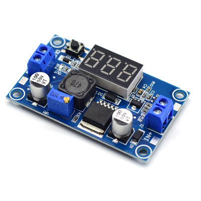 LM2596S Adjustable Step-Down Buck Converter Power Supply Module dengan display dan satu