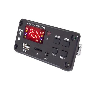 FLAC didukung 2 * 40W Mobil Bluetooth Audio Motherboard untuk lossless Music Decoding