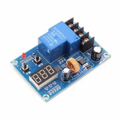 XH-M604 Modul Kontrol Pengisian Daya Baterai Tampilan Digital IC Daya Sakelar Perlindungan Mati Penuh