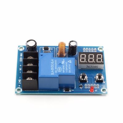 XH-M604 Modul Kontrol Pengisian Daya Baterai Tampilan Digital IC Daya Sakelar Perlindungan Mati Penuh