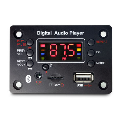 Bluetooth MP3 Decoder Board dengan USB FM Radio Voice Recorder Fungsi Mendukung Penggunaan WAV dan Layar