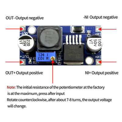 Regulator tegangan diatur LM2596S DC-DC Konverter Board untuk Pasangan Down Power Supply