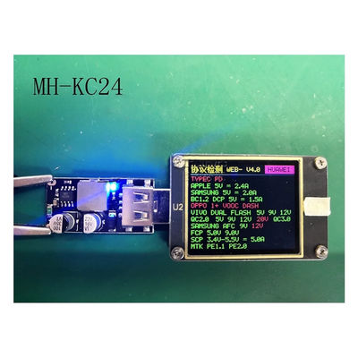 Papan Konverter Boost Modul Catu Daya Step Down USB Ganda QC3.0 QC2.0 6-32V 9V 12V 24V