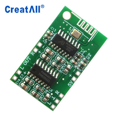 5V Digital Audio Power Amplifier Kelas D Stereo Module Bluetooth 5.0 dan PAM8403 Chipset