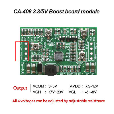 Gambar Creatall CA-408 Integrated LCD TCON Board 5v DC-DC Buck Boost Module dengan 4 LED TV Power Supply yang dapat disesuaikan