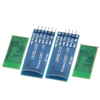 Wireless Bluetooth Module HC-05 HC-06 RF Transceiver RS232 / TTL ke UART Converter 4.0 Audio Adapter