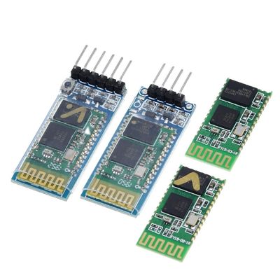 Wireless Bluetooth Module HC-05 HC-06 RF Transceiver RS232 / TTL ke UART Converter 4.0 Audio Adapter