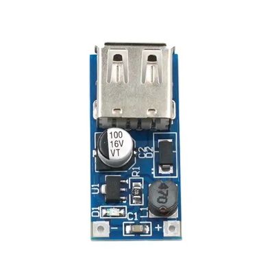 Baterai Sel Tunggal Modul Power Supply Step-up 5V 600MA Pengisi daya DC-DC Boost Converter